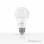 لامپ LED حبابدار 9 وات میتره